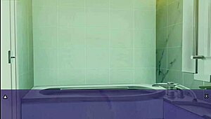 omg my neighbor gets a handjob from my wife in hana ntr game 3 😱