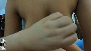 hey, wanna see this busty young babe give everything in her first porn casting?