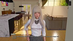 ripples game with mature teen in 3d, clothes ripped