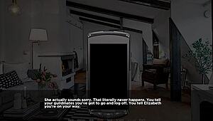 Let's Play Overstuffed Ending 3 for Holiday Fun. Just a Bit More with Blonde BBW!