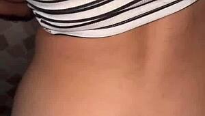 Follando a Linda Flaca Culona While She Talks to Her Poor Boyfriend