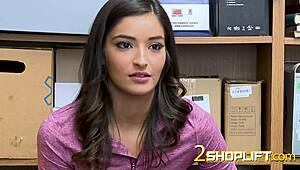 emily willis actin’ all shy with that mall cop, ya know?