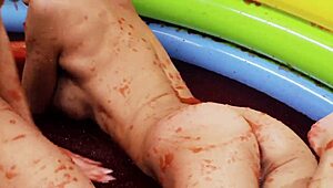 Sapphic Tale of Blonde Sluts Lou Lou and Christine Love Licking Pussy