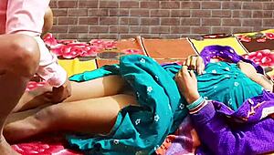 18-year-old indian village girl gets hard outdoor fucking at dirty party! 🔥