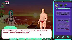 He Fucks Me Bent Over In Public Pussy During Paradise Island Gameplay