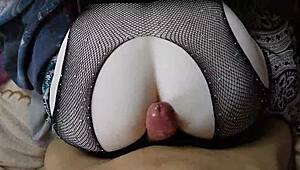 Plunging Hard Cock into Deep Big Ass with Slow Moans