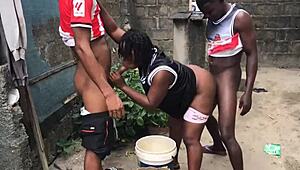 She Couldnt Resist The Urge To Fuck The 2 Biggest Dicks In The Hood