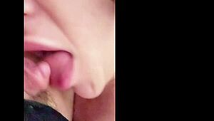 Birthday Morning Pussy Licking with Big Clit in 69