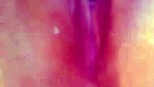 I touch myself with my piercing until I cum