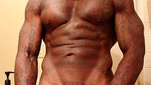 Wow, worshipping this big black hairy cock by hallelujah johnson is pure bliss!