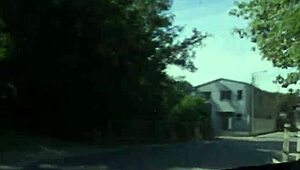 hitch-hiking mina takes on six guys for rough deep action