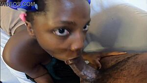 My huge black boobs swing while sucking stepdaddy’s big cock hard. Mastermeat1 owns me!