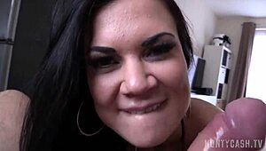 How Does Jasmine Jae Deliver Such a Long, Sloppy, Amazing Rimjob?