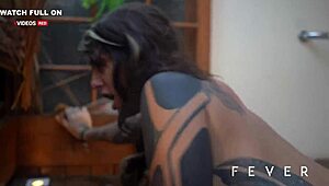 Dread hot and valentin's latina couple orgasm in ofuro