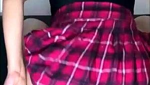 after the uni party, she and her best friend got steamy in the bathroom with passionate kisses