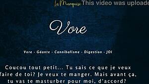 French giantess gives huge JOI instructions?