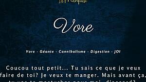 French giantess gives huge JOI instructions?