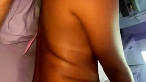 Caught the naughty bunny and showed her my big Brazilian carrot full video