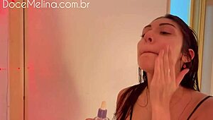 Mel Khalifa Taking A Steamy Shower And Getting Ready For A Fan Meetup