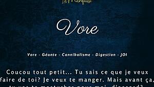 French giantess gives huge JOI instructions?