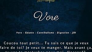 French giantess gives huge JOI instructions?