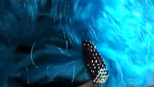 i slammed a blue-haired fairy hard in her mouth and tight pussy, oops