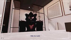 omg i think i saw roblox raven team leader with my neighbor, so weird