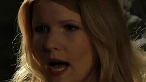 feisty chick got herself whipped hard for disobeying mistress in garage