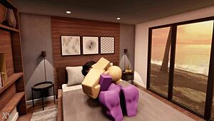 omg i think i saw roblox raven team leader with my neighbor, so weird