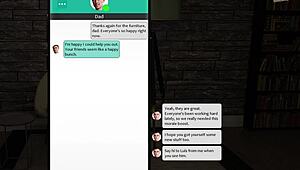 和曲线3D辣妹穿性感装当屌丝狂干