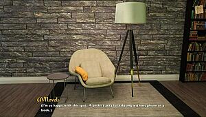 Being a dik with curvy 3d chick in sexy outfit.