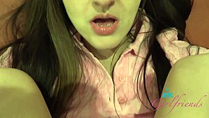 Super cute Tifa Quinn gets licked to orgasm POV