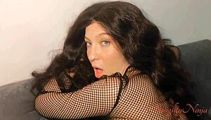 Teaching my step-sister a hard creampie lesson for stealing my gear