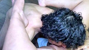 Repaying the Favor with Stunning Big Tits Display