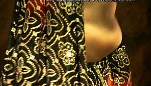 dreamy indian brunette teases with pure seductive strip moves