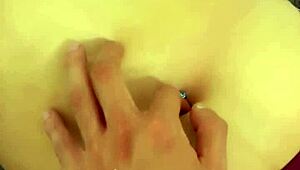 Feeling so good fingering this beautiful Latina navel