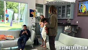 Free-Use Wanksgiving with Milf Aderes Quin and Three Cocks POV