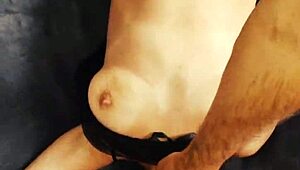 Young studs ravage a mature milf at an amateur casting session.