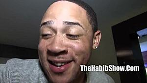 Arschkönigin Nina Rotti im wilden Ghetto-Gangbang