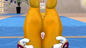 renamon’s hot workout music video