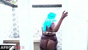 BBW Slut Tasting a Fresh New Dick with Her Hungry Mouth. She Can't Get Enough!