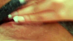 excited latina gets wet and sends video to her guy