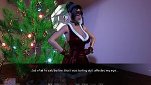 Zoey's Christmas Gift Unwraps Big Black Cock Surprise!