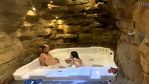 The old man fucks the young girl hard and slaps her face.