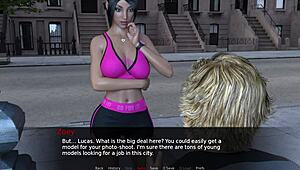 Zoey's Christmas Gift Unwraps Big Black Cock Surprise!