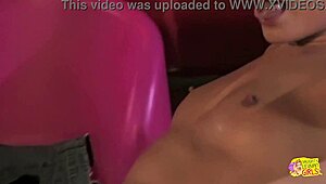 Bratty blonde lesbians play with toys to make wet pussies quiver in delight