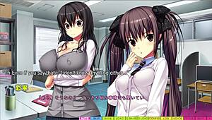 Tenioha 2 - manami love route part 4 - a footjob so good it had me singing soprano!