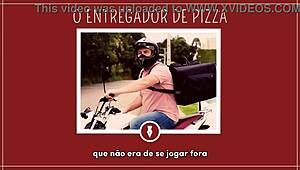 Pizza delivery guy brings more than pizza! 🔥🍆