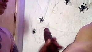 Halloween Elf Deepthroats Black Cock Sloppily