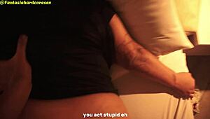 Damn! AlisonGonzalez26’s chubby Argentinian ass takes extreme doggy pounding in fantasy!